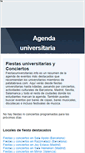 Mobile Screenshot of fiestasuniversitarias.info